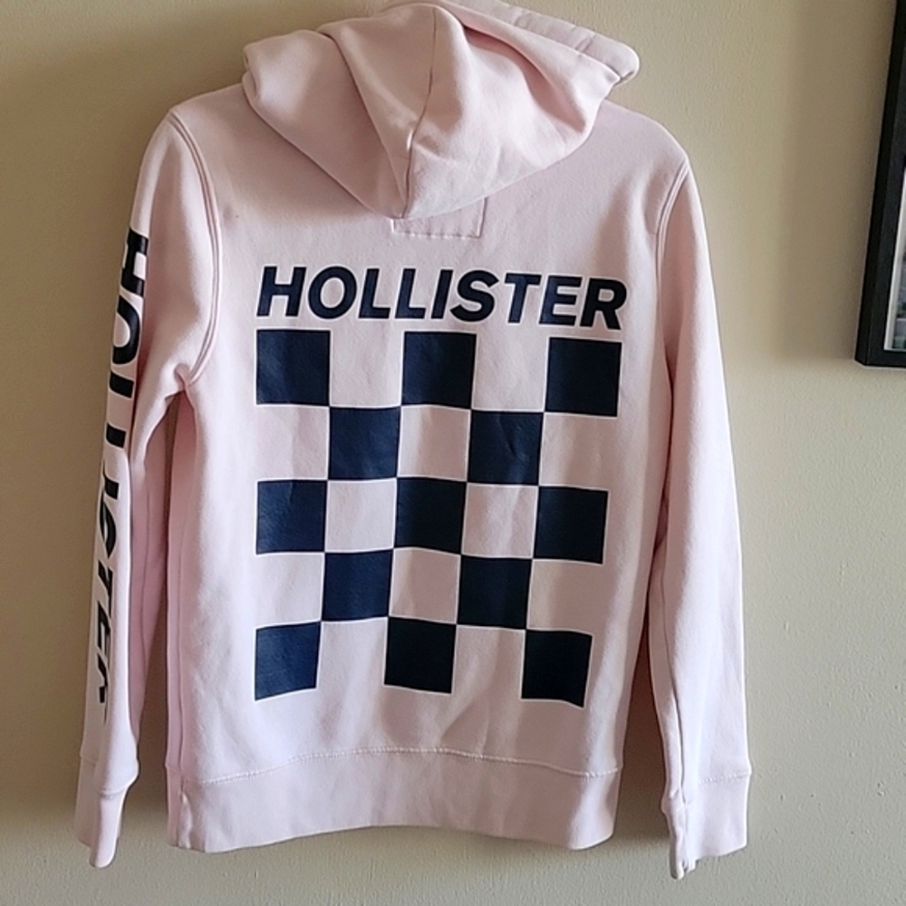 Hollister California Checkered Design Hoodie US XS